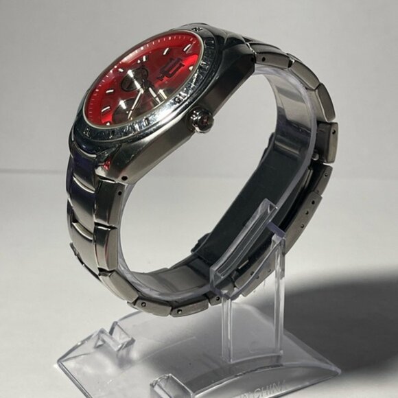 Indiana Hoosiers NCAA Stainless-steel Chronograph Men's Watch by Fossil NEW - Picture 4 of 10